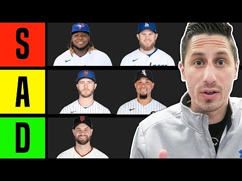 Ranking EVERY MLB First Baseman TIER LIST