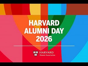 Harvard Alumni Day 2026