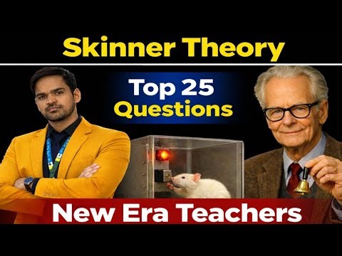 Skinner theory।#bfskinnermcq।by-R.V.Sir