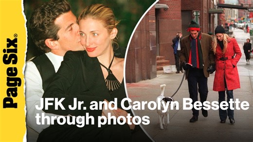 The true love story of JFK Jr. and Carolyn Bessette through photos