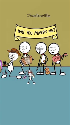 😂 Proposal Oops #animationmeme #fyp #foryoupage | Funny Cartoon