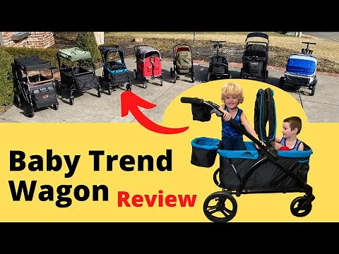 Baby Trend Expedition Stroller Wagon Plus Review!