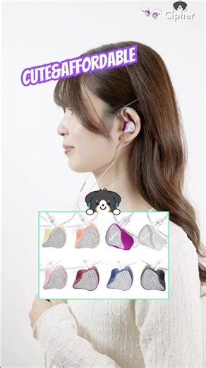 激かわイヤモニ風イヤホン✨【EarAcoustic Audio】Cipher