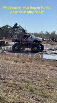 Woodpecker Mud Bog in Florida video 61. Happy Friday.