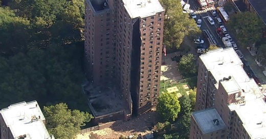 Residents of Bronx NYCHA building shaken after partial collapse
