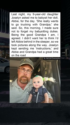 "When Grandpa Babysits: The Day I Took My Granddaughter’s Doll Trucking"
