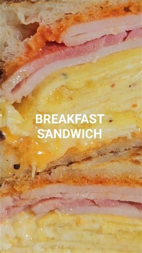 5 minutes Breakfast Sandwich #breakfast #breakfastideas #breakfastsandwich
