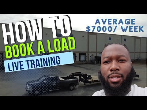 How to book a load (Live Training) for a Non CDL Hotshot in 2024 / How I average $7000 / week