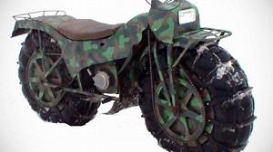 Taurus 2x2: Ruská motorka prejde všade!( VIDEO)