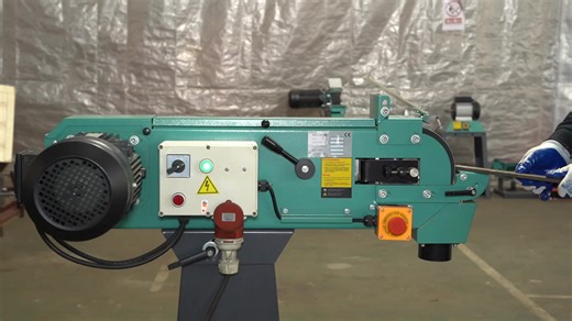 Industrial 150mm Belt Sander Deburring Metal Pipe Sander Grinder Sanding Machine for Stainless Steel