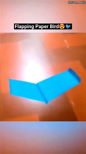 Craziest Flapping Bird 🐦🤩✈️ paper airplane tutorial, best paper Gilder Making #shorts #viral #craft