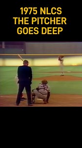 Flashback to 1975, when The Pittsburgh Pirates took on The Cincinnati Reds in the NLCS. Today we watch pitcher Don Gullett hit a home run, in game one. The Reds would win the game 8-3 and take the series 3-0. Don't forget to follow Historical Sports Goon for more retro sports-related content. #MLB #baseball #WorldSeries #reels | Andrew Johnson | Facebook