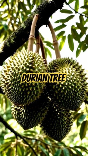 Durian Tree Lifecycle Time-Lapse 🌱🌳🥭 | From Seed to Fruit #shorts