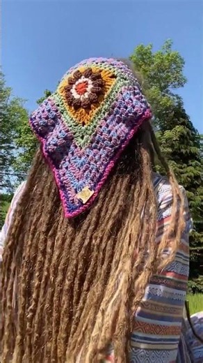Crochet Pattern - Hipi Head Scarf - The Topian Den