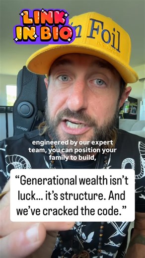 Josh Nelson | The Vortex Banking System: A Legacy That Lasts Generations True wealth isn’t built in one lifetime — it’s engineered to last for... | Instagram