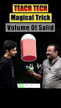 Volume Of Solid | Teach Tech
