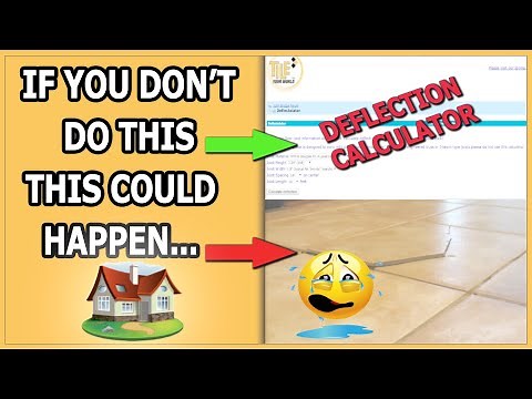 Avoid Floor Tiling Disasters By Using This Simple Tool | Deflection | John Bridge Deflectolator