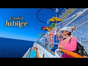A Full Day on Carnival's NEWEST Ship, the Carnival Jubilee | Cruise Vlog