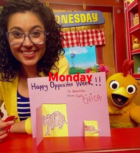 (4-3-25) Opposites week ￼with Carly and Chica on the sunny side up show ￼