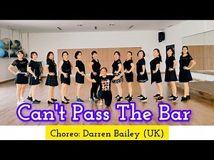 Can't Pass The Bar - line dance | Darren Bailey (UK) | ASSC