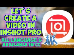 Use inshot video editor youtube
