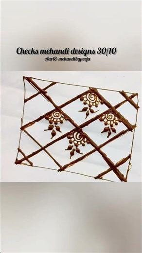 checks mehandi designs -10#mehndi #song #shortsfeed #hennaart #mehndidesign #henna #mehandi