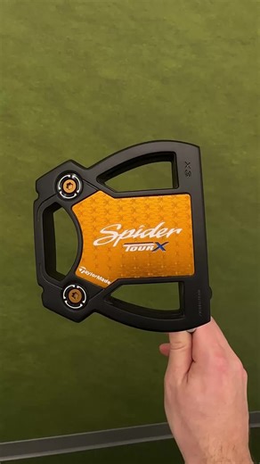 The new TaylorMade Spider Tour Black putters.🕸️ #golf #golftiktok #golftok #putter #spider #taylormade #golfing #golfclub