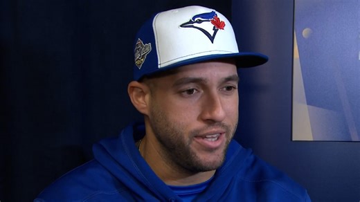 George Springer talks gameplan against the Dodgers