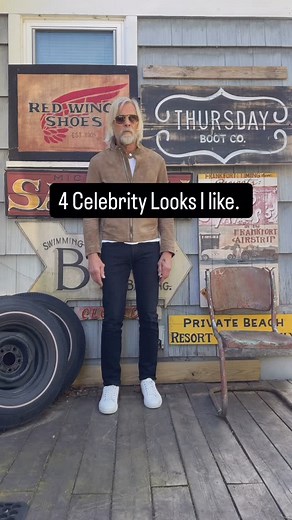 It was a huge racing weekend, my favorite style inspiration came from the Indy 500. The Monaco Grand Prix was too dressy, the NASCAR Coca-Cola 600 was meh. These looks are some I would wear. My versions: Tom Brady: @hiroshikato_official Selvedge Jeans Pen Slim, @thursdayboots sneakers @thursdayjackets racer jacket - Terry Crews @mastersupplyco Leather Jacket, @levis orange tab jeans, @nike sneakers - Keanu Reeves Levis 505 and trucker jacket, @nickshandmadeboots boots @united_by_trucks hat - Aus