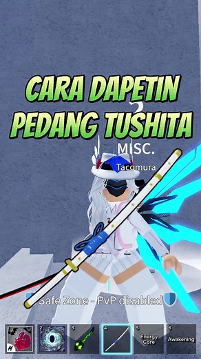 Cara Mendapatkan Pedang Tushita di Blox Fruit