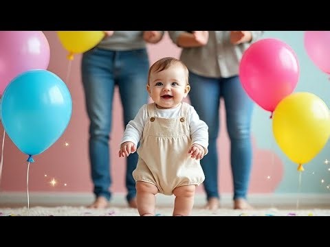 Baby’s First Steps | Cute Baby Song & Nursery Rhyme