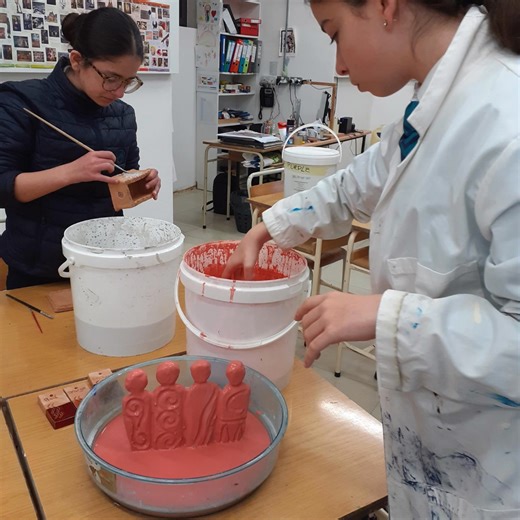 It’s been a wonderfully creative season in the art room! Our students have been busy experimenting, exploring, and expressing themselves through a wide range of Fine Art and Applied Art forms. From painting and drawing, to pottery, modelling, glazing, textiles, print making, mosaic, decoupage, and so many other exciting techniques. The classroom has been bursting with colour, texture, and imagination. | Bishop's Conservatory Secondary School