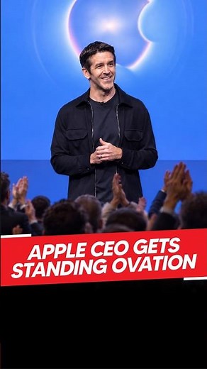 Apple New CEO John Ternus Gets a Standing Ovation at His First