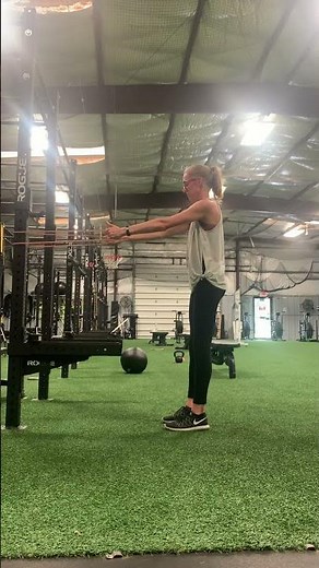 Scapular Protraction & retraction with band