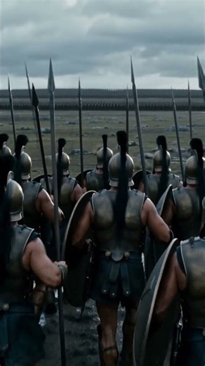 Outnumbered.. But Still They Marched Forward! 🩸🔥⚔️🛡️ #ancientgreece #sparta #thermopylae