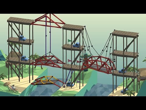 The Final Level of Poly Bridge