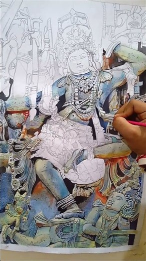 Divine Dance of Nataraja | Unfinished Masterpiece