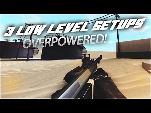 3 *OVERPOWERED* LOW LEVEL SETUPS IN PHANTOM FORCES! (RANK 0-35)