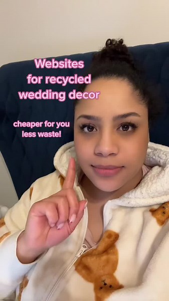Wedding decor can set you back hundreds or even thousands and often ends up in storage Here are few sites i use to look for decorations that are being sold on from previous weddings #recycle #thrifted #CapCut #weddingtiktok #2023bride #diybride #diywedding #junewedding #weddings #brideonabudget #lowcostwedding #weddingdecoration #weddinginspiration #canva #CapCut #savemoney #hobbycraft #dreamwedding #cricut #budgetwedding #etsy #weddingideas