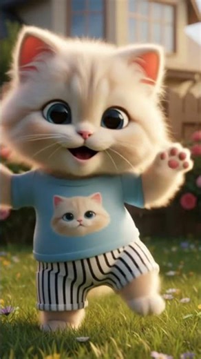 cute dancing kitten | Funny Cartoon Cat Video #cartoon #cat #catvideos