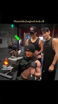 #BTS V attitude video in gym