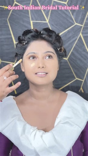 South Indian Bridal Makeup Tutorial | Traditional Bridal Look Step by Step🌸🌸🌸
