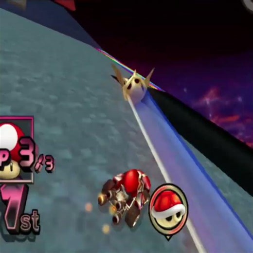 Dodging the blue shell like a boss 😎 - Mario Kart Wii