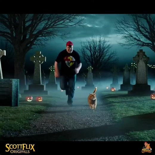 Scotty and Pumpkin in 'The Leprechaun Werewolf Simulator' #comedy #comedy #cats #ai