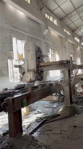 customized stone slab 4-edge cutting machine line,granite marble slab edge trimming machine line