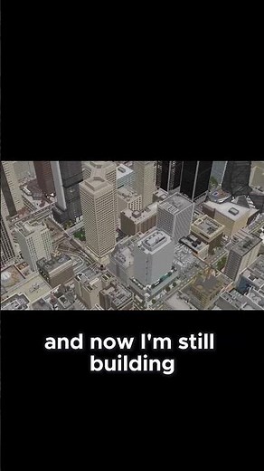 This City Build Took Longer Than My Life Plan #minecraft #minecraftbuilding