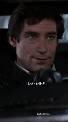 Timothy Dalton on Instagram: "And a Cello 😂🎬 ( Dalton's Bond had light humor, never silly — just enough to suit the serious and grounded character he portrayed.) #timothydalton #jamesbond #007 #maryamdabo #thelivingdaylights"