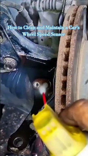 How to Clean and Maintain a Car's Wheel Speed Sensor