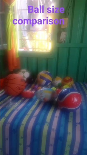 ball size comparison