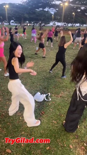 Gilad Janklowicz on Instagram: "Magic Island workouts are back in action! Happy New Year to all! Whatever your fitness discipline is stick with it and keep your bodies in motion!"